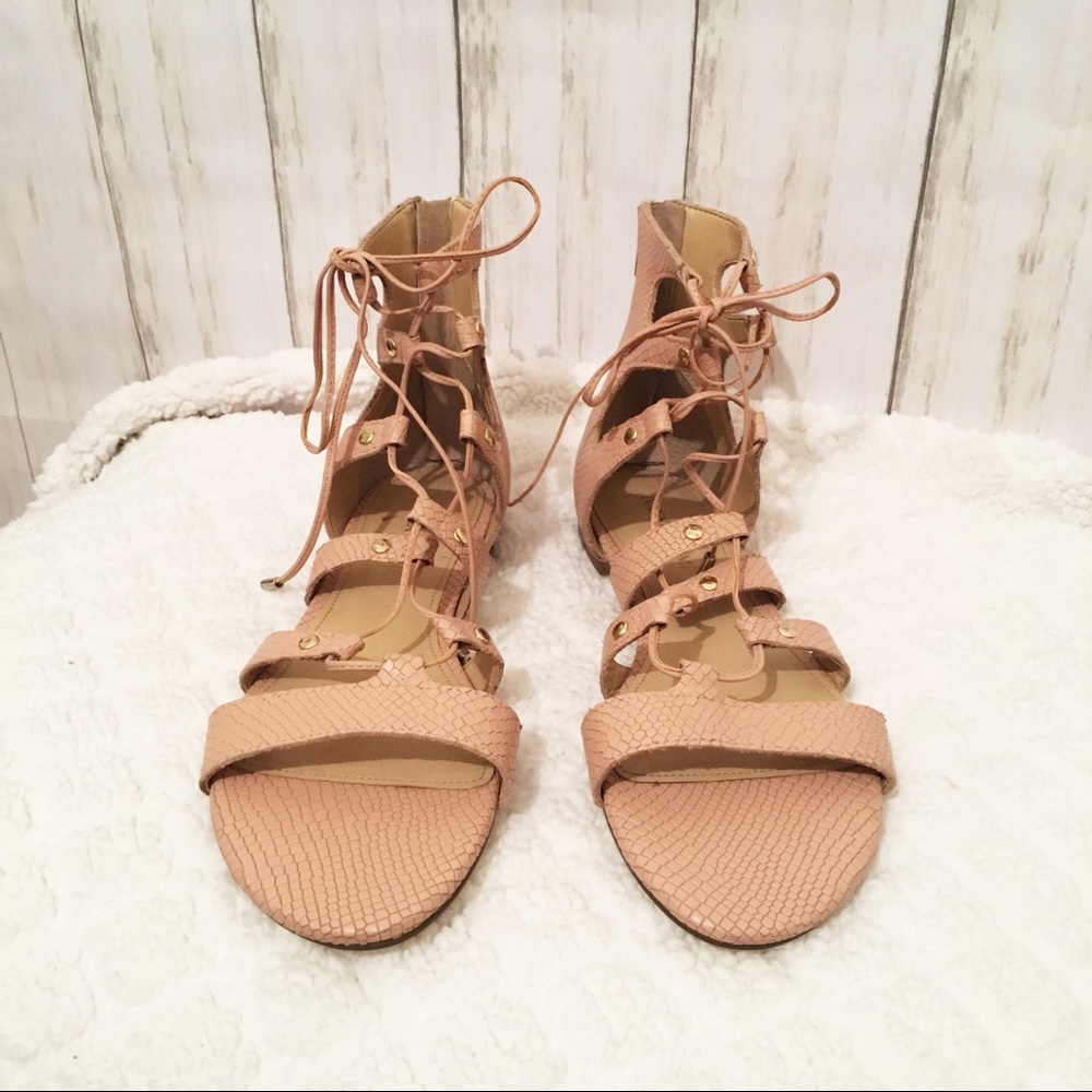 Blush Gladiator Sandals - 9M